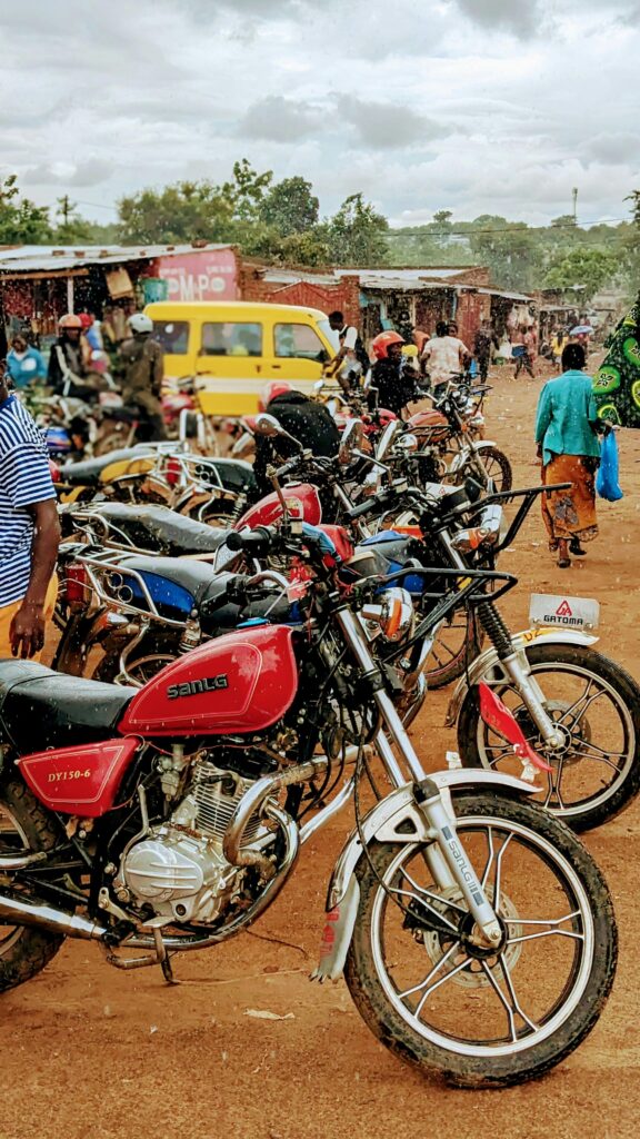 Bodaboda rank